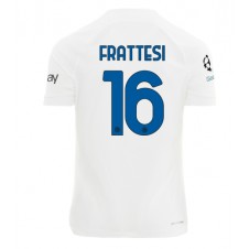 Inter Milan Davide Frattesi #16 Bortatröja 2023-24 Korta ärmar